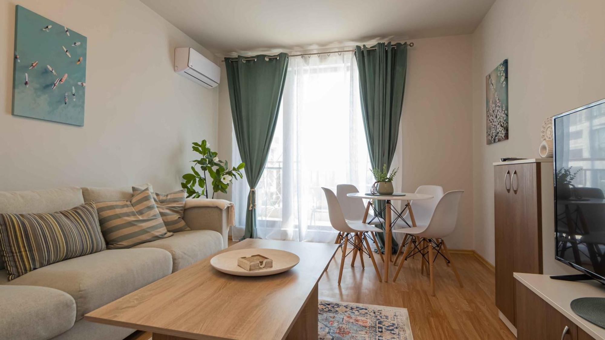 June One Bedroom Sea View Apartment Diamond Beach Resort Сарафово Экстерьер фото
