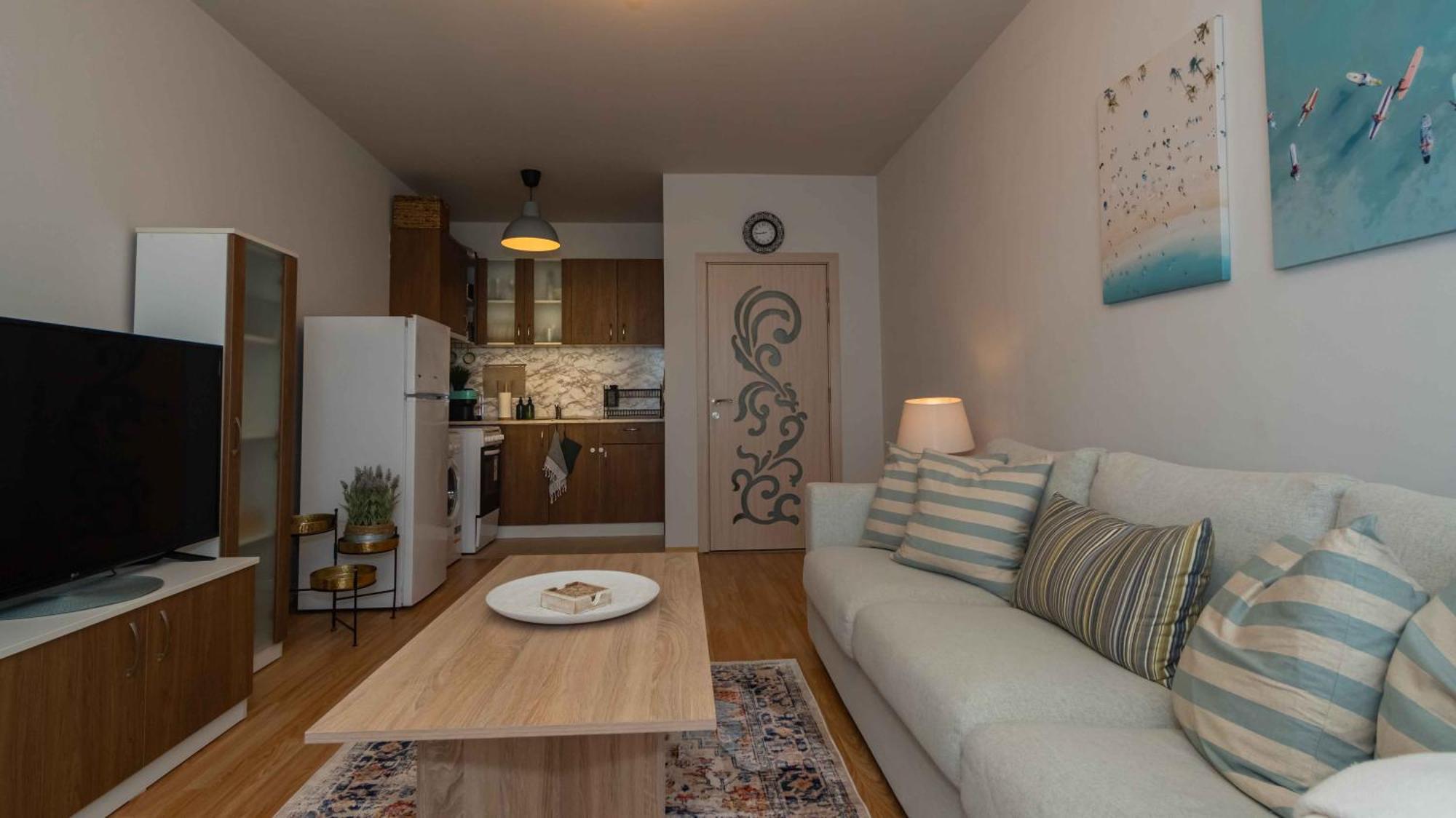 June One Bedroom Sea View Apartment Diamond Beach Resort Сарафово Экстерьер фото